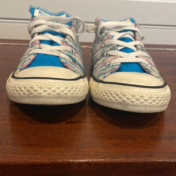 Converse Junior All Star Ox Tribal Girls Canvas Shoes, size 4 - Picture 4 of 8